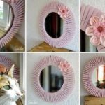 You will not immediately understand that the decor is made of wooden clothespins