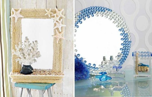 DIY mirror decor can be made for any style