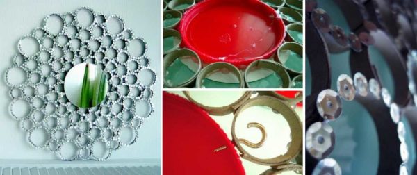 Another way to decorate the mirror