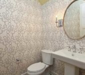 Bathroom wallpaper