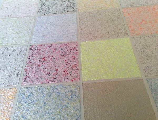 Several types of liquid wallpaper