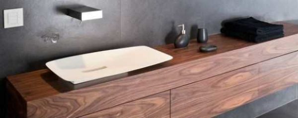 Impregnation brightens the wood structure