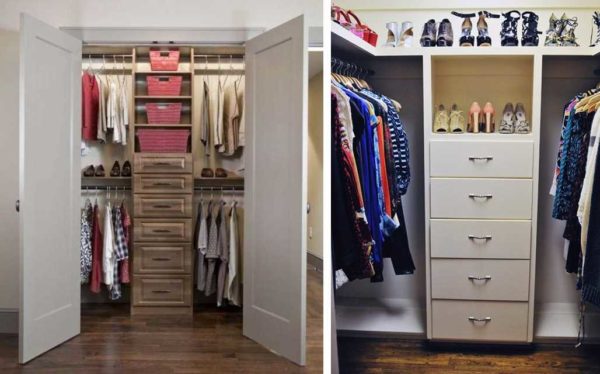 Even a small space can hold a significant amount of things.