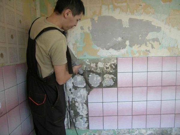 Removing old finishes from all surfaces