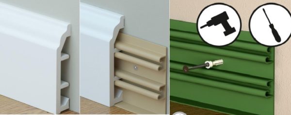 There is also such a method of fastening