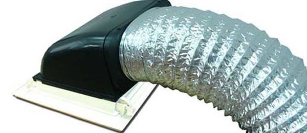 Plastic adapters mate with corrugated or plastic ducts