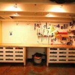 Table top and lots of drawers. The main thing is to remember where what lies