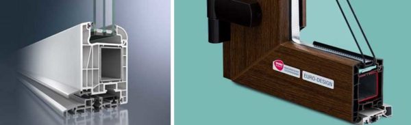 The properties of a plastic street door largely depend on the profile you have chosen.