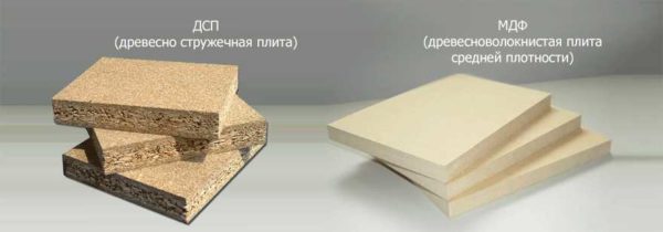 Even in appearance it is clear which is better - chipboard or MDF