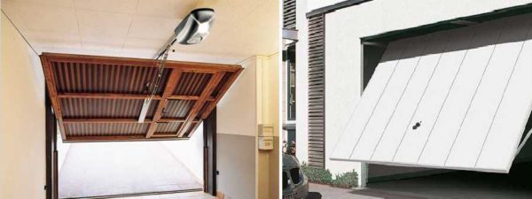 Automatic lift-and-turn gates - ceiling space required
