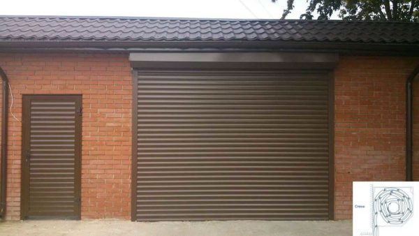 Rolling automatic garage doors - a solution for those garages for which anti-burglary characteristics are not important