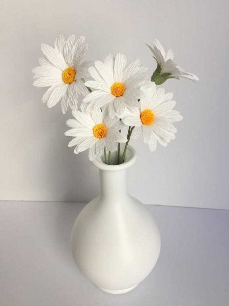 Cute daisies - an option for beginners