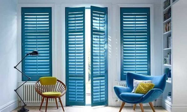 Louvered doors create almost no barriers to air movement