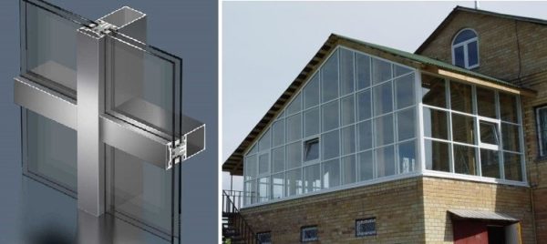 Translucent panels - for decorating winter gardens, covered verandas, gazebos
