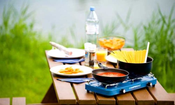 Tabletop gas stoves are mobile ... why not ...