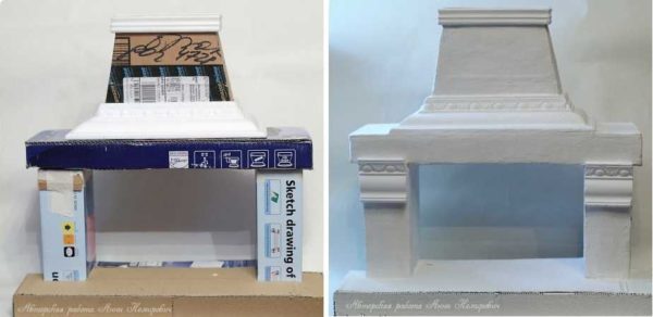 More complex shape and used polyurethane moldings work wonders