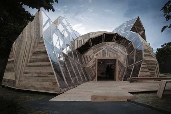 This is also a house, made using dome technology