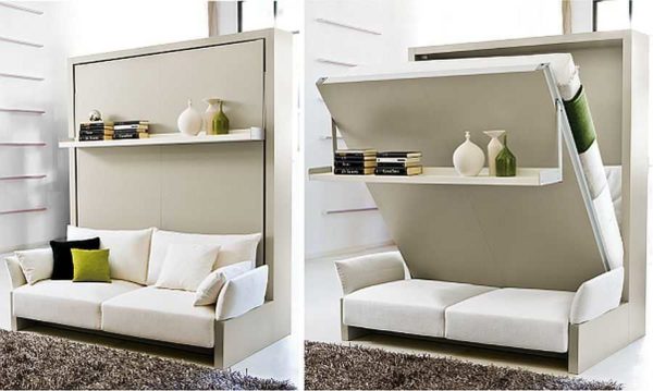 The most common version of the transforming sofa