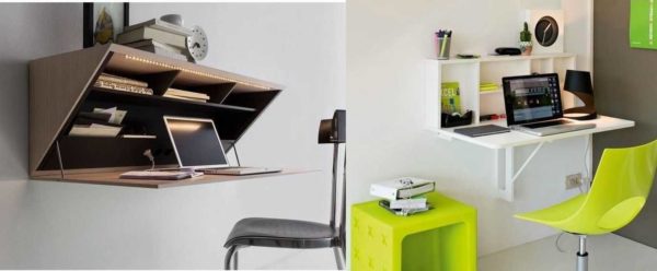 Shelves that turn into a table - at least original