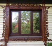 In order not to spoil such beauty, it is better to use dowels or finishing nails.