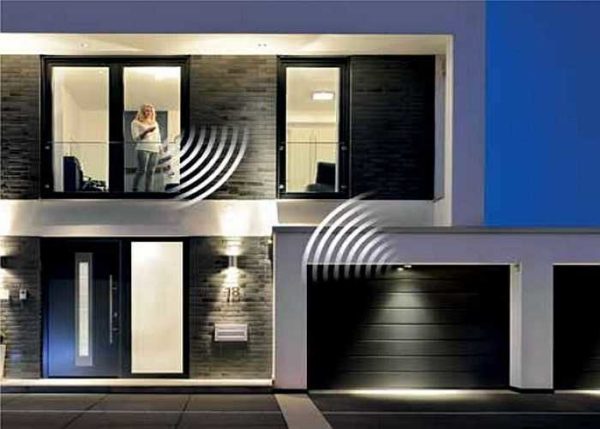 It is possible to control a sectional garage door using a remote control