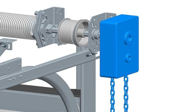 Manual gate lifting unit will facilitate work in the absence of electricity