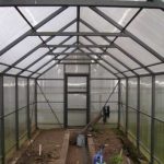 Such a greenhouse is not afraid even of heavy snowfalls.