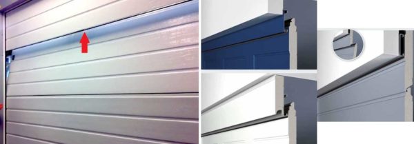 This is what a false panel is. It can be attached in different ways