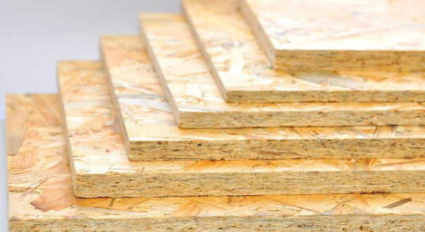 OSB board can be of different thicknesses