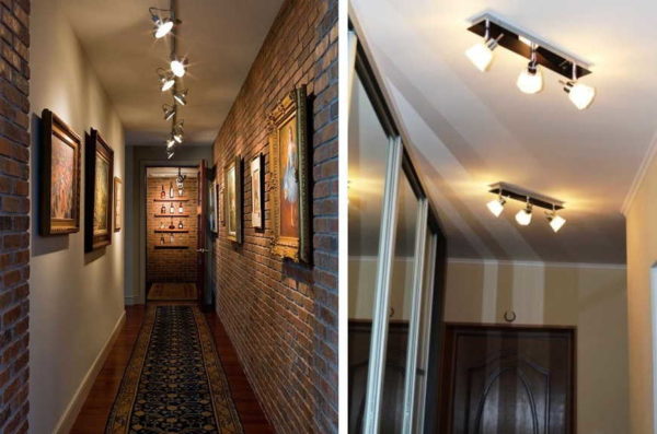 Spots are surface-mounted or recessed luminaires with swivel shades. Convenient, as you can change the direction of the light flux
