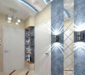 The best lighting in the hallway - combined, multi-zone