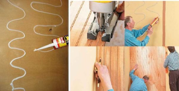 It is difficult to mount large sheets on glue