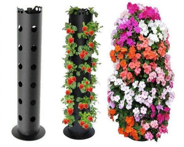 It can be done easier - take a plastic pipe of large diameter, cut holes in it ...