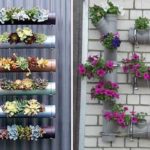 You can plant flowers directly into pipes - they can be cut lengthwise or holes can be made