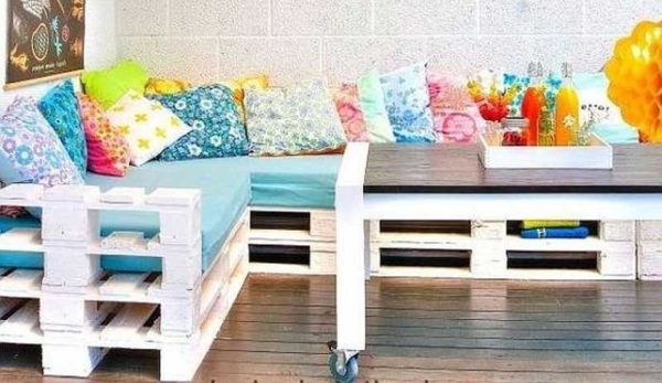 A whole corner for relaxation