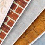 Brick, stone, plant drawing ... whatever you want
