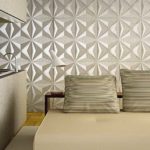 Eco-panels for interior decoration 3D made of bamboo cannot be distinguished from gypsum externally