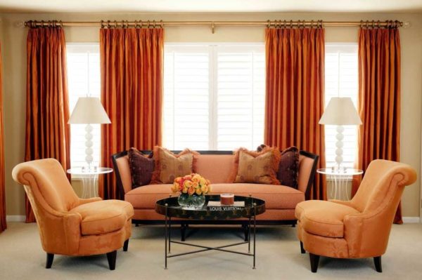 Beige with brown additional - comfort and tranquility