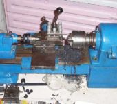 The garage lathe shouldn't be too big