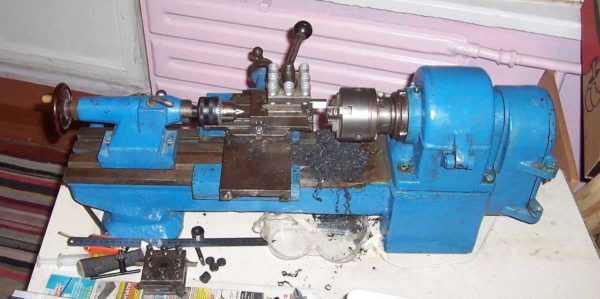 The garage lathe shouldn't be too big