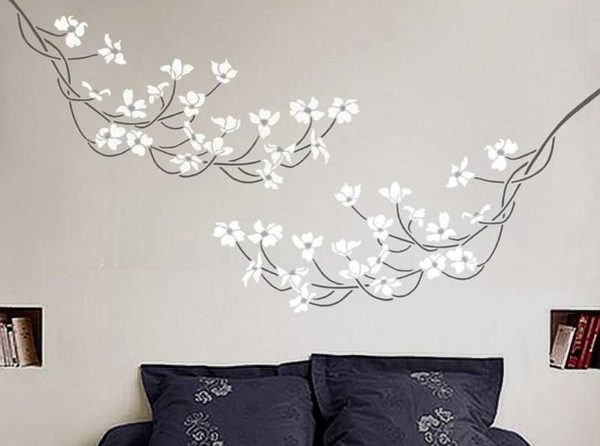 In the bedroom, the drawing should be less defiant and bright.