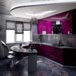 Background neutral tones frame the vibrant, rich fuchsia