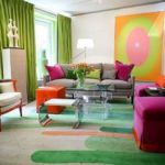 Such variegation is possible only in very bright, large rooms.