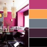 A rare option - the main color is fuchsia