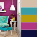 Beige base again, but with other complementary colors