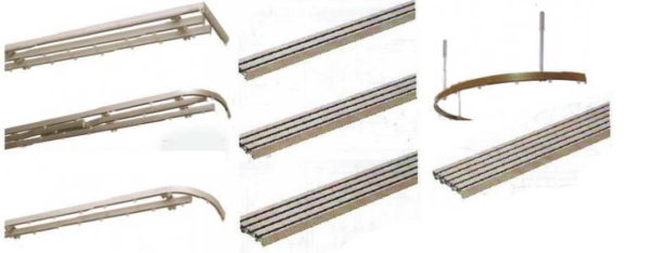 Types of profile cornices for hidden installation