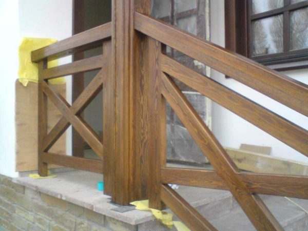 This is what wood looks like with wood oil
