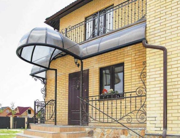 Railing for stairs and balcony railing, terraces should be in the same style