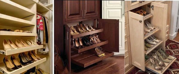 Pull-out shelves are a great idea ... the main thing is to implement it