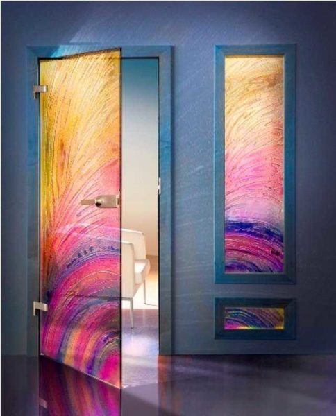 This is how glass interior doors can be ... this is the question of the variety of design options